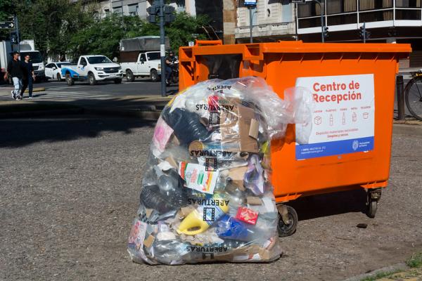 Este viernes habrá canje de reciclables en plaza Las Heras